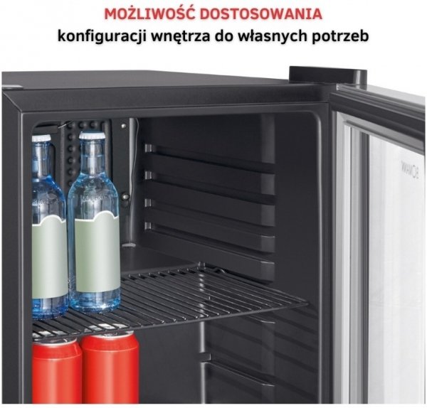 Lodówka chłodziarka witryna chłodnicza do napojów Bomann KSG 7286
