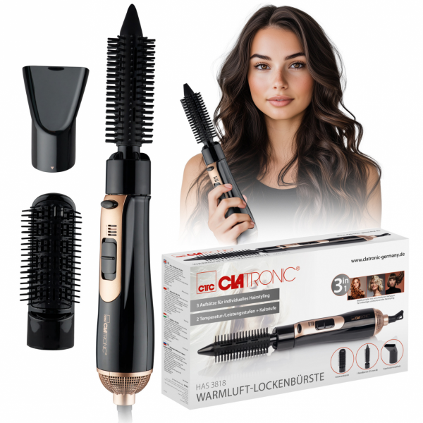 Lokówko-suszarka Clatronic HAS 3818 czarna