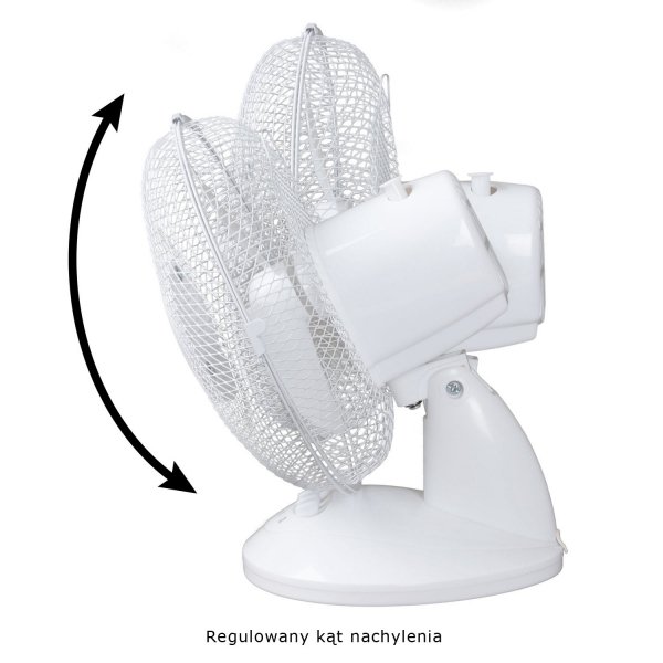 Wentylator stołowy wiatrak biurkowy Clatronic VL 3601 (Ø23cm, wys.37cm)