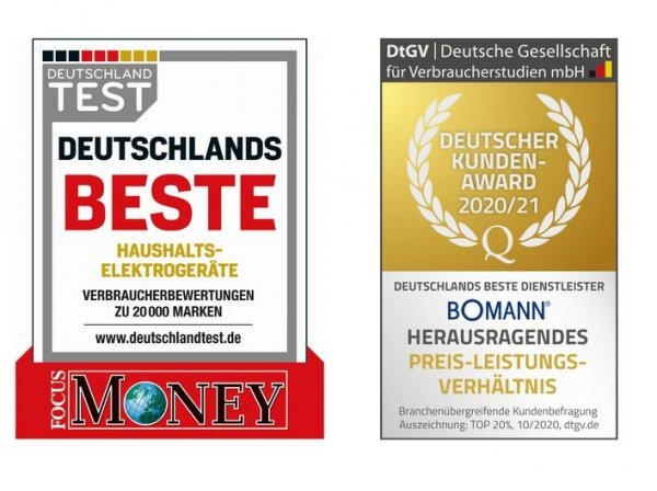 Energooszczędny odkurzacz bezworkowy Bomann BS 9018 CB N