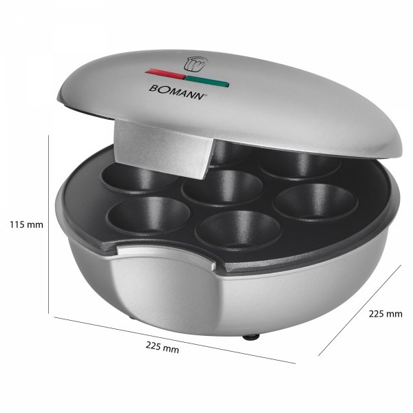 Urządzenie do wypieku babeczek, muffinek, muffin maker Bomann MM 5020 CB