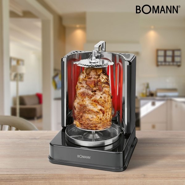 Pionowy Doner Kebab multigrill elektryczny Bomann DVG 3006