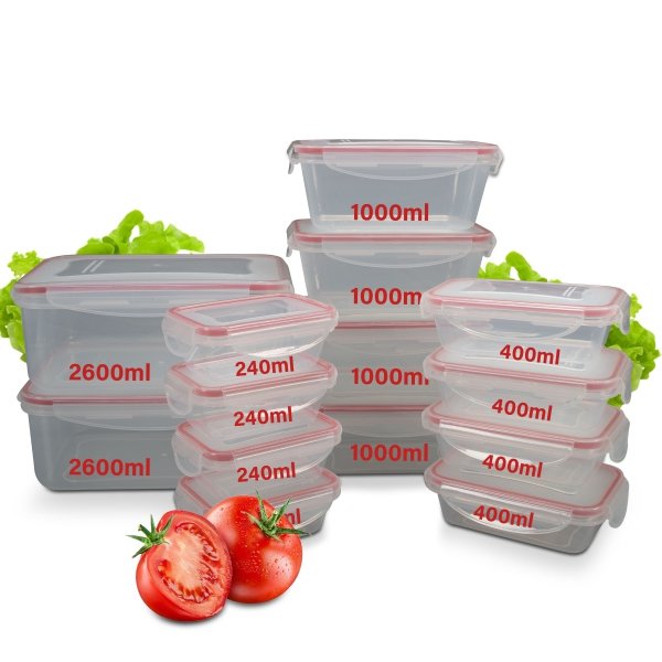 Pojemniki do przechowywania żywności 14x Classbach C-FHD 4009 K