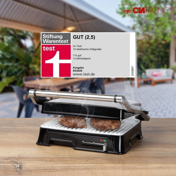 Grill elektryczny kontaktowy Clatronic KG 3571
