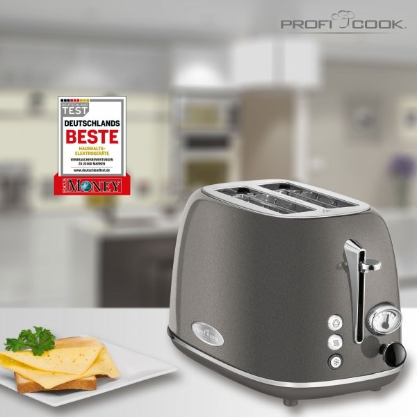 Toster opiekacz ProfiCook PC-TA 1193 (antracyt)