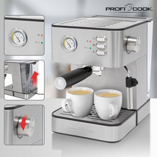 Ekspres ciśnieniowy do kawy ProfiCook PC-ES 1209