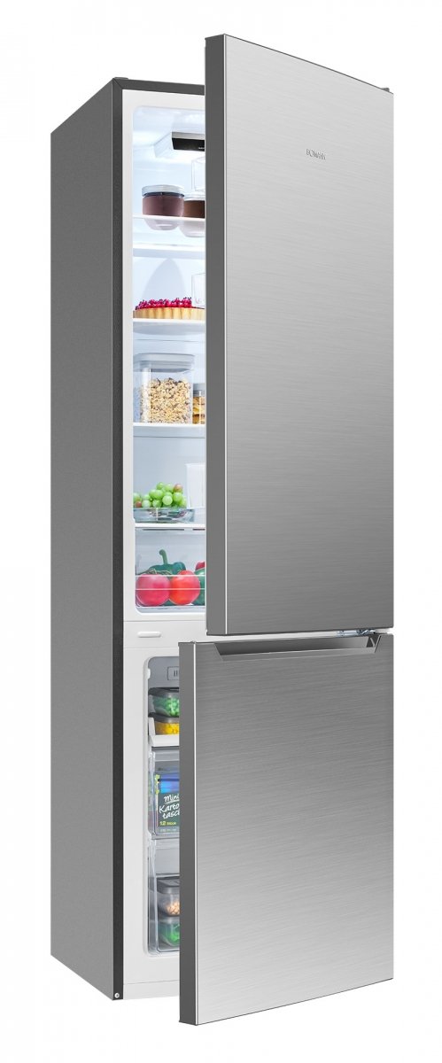 Lodówko-zamrażarka 262 l Bomann KG 7369 (inox)