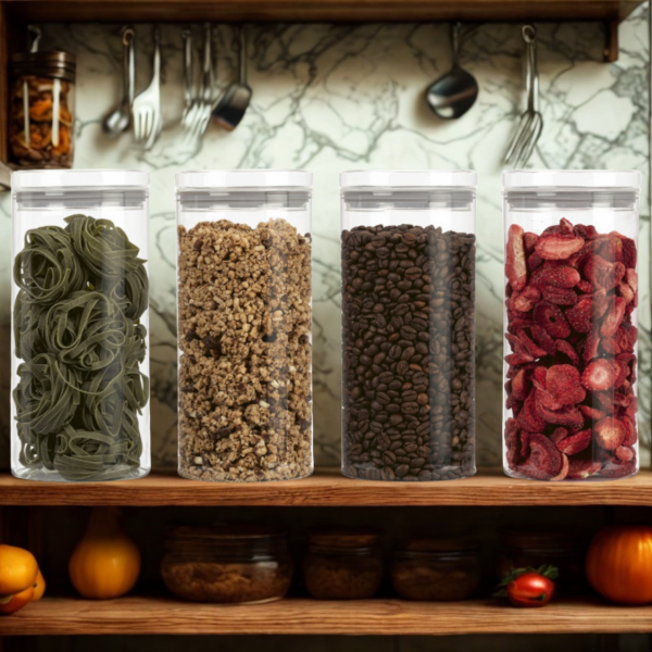 Szklane pojemniki do przechowywania żywności 4x Classbach C-VD 4028