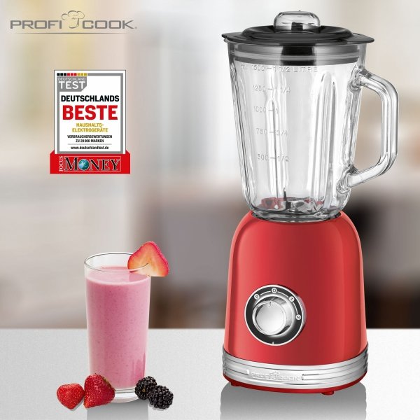 Mikser  blender kielichowy ProfiCook PC-UM 1195 (czerwony)