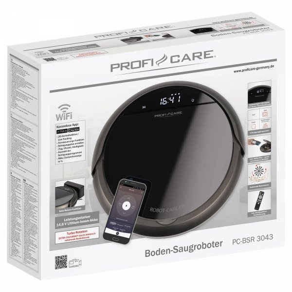 Odkurzacz samoczynny robot sprzątający ProfiCare PC-BSR 3043