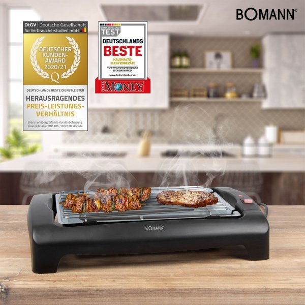 Grill elektryczny stołowy Bomann BQ 1240 N CB