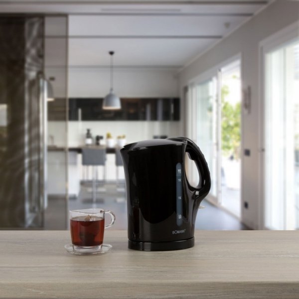 Czajnik elektryczny bezprzewodowy 1,7 L Bomann WK 6079 CB (czarny)