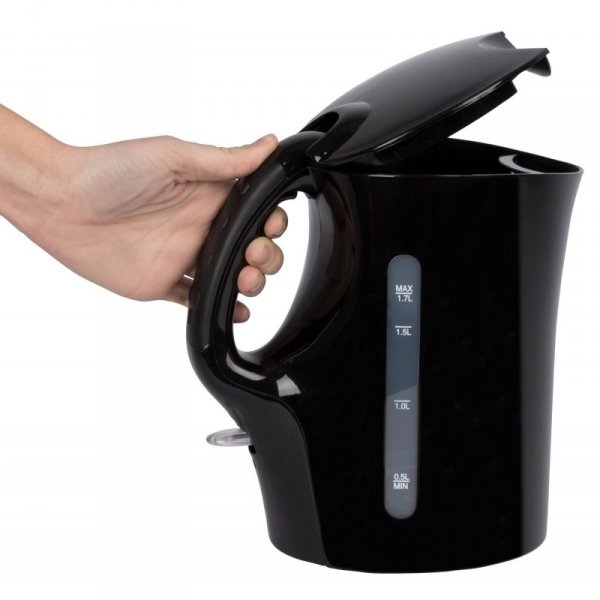 Czajnik elektryczny bezprzewodowy 1,7 L Bomann WK 6079 CB (czarny)