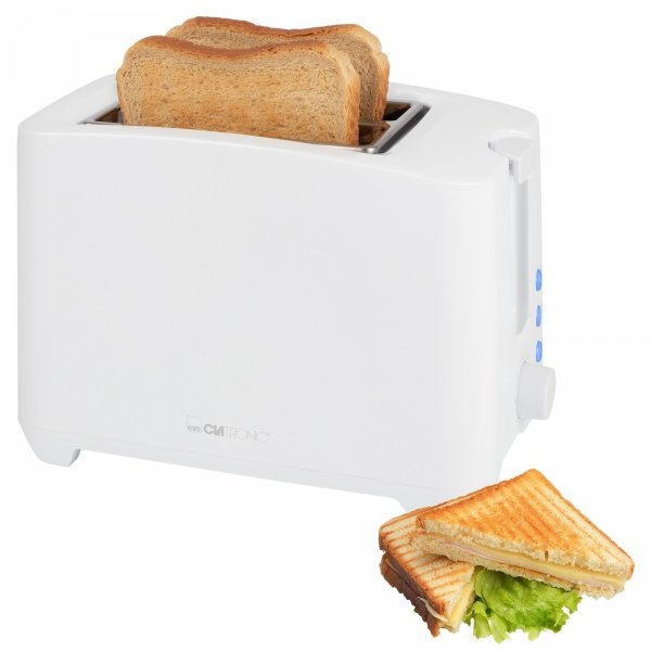 Toster na 2 kromki Clatronic TA 3801 (biały)