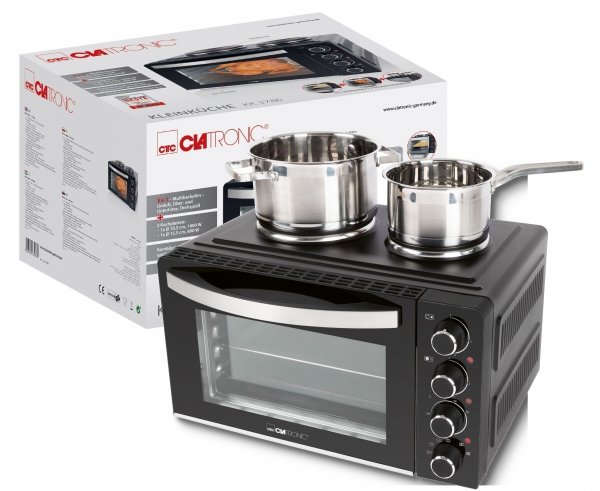 Piekarnik elektryczny z kuchenką elektryczną Clatronic KK 3786