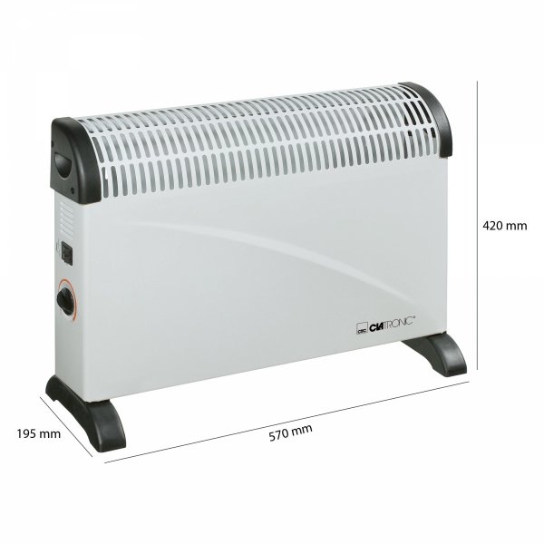 Grzejnik konwektorowy 2000 W Clatronic KH 3077 N