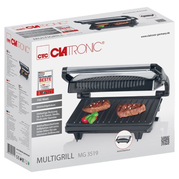 Grill wielofunkcyjny elektryczny Clatronic MG 3519