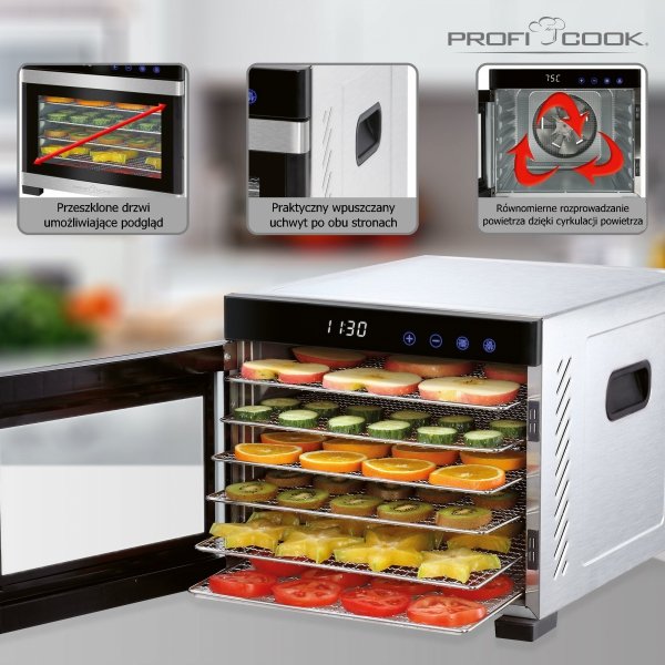 Dehydrator, suszarka do żywności ProfiCook PC-DR 1218