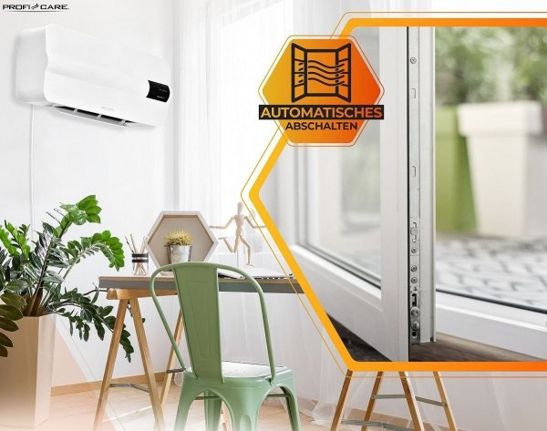 Termowentylator naścienny ProfiCare PC-HL 3116