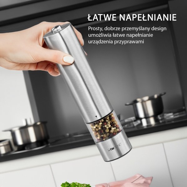 Młynek do pieprzu, soli, przypraw Clatronic PSM 3004 N