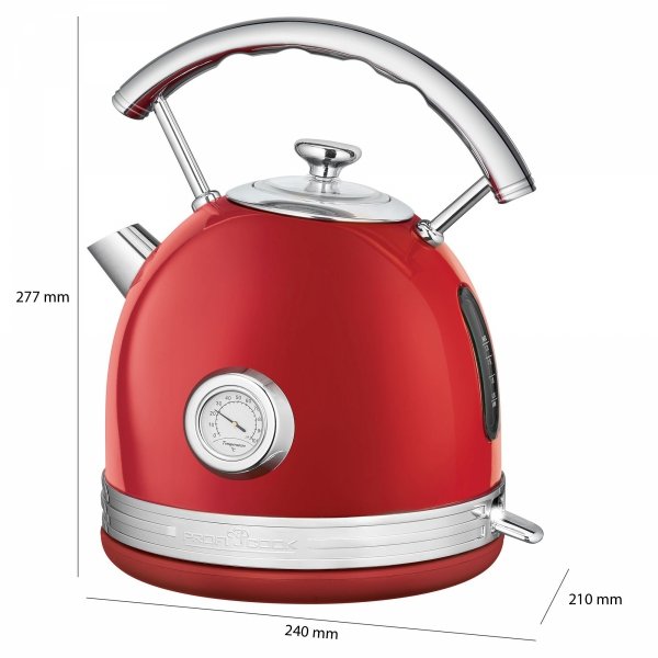 Czajnik elektryczny 1,7L ProfiCook PC-WKS 1192  Czerwony