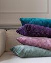 Beige-Violettes Dekokissen-Set Nuance Glamour
