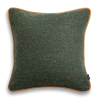 Zielona poduszka dekoracyjna WOOL 45X45