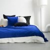 Velvet Blue Decorative Cushion 45x45