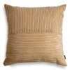 Cord slim poduszka dekoracyjna 45x45 kamelowa