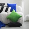 Blue-Green Decorative Pillow Set Velvet