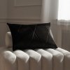 Touch Decorative Pillow Black 45x45 MOODI