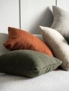 Cozy biała poduszka dekoracyjna 60x40