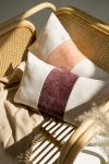 Rolo Cream-Purple Decorative Cushion 50x30
