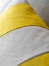 Stripes szaro żółta poduszka dekoracyjna 50x30