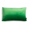 Velvet jasno zielona poduszka dekoracyjna 50x30
