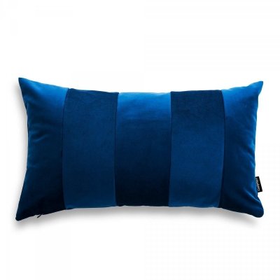 Stripes Navy Blue Decorative Pillow 50x30 ZERO WASTE