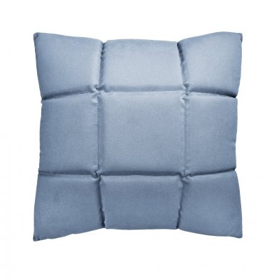 Trix duża poduszka dekoracyjna 50x50 cm. niebieska MOODI
