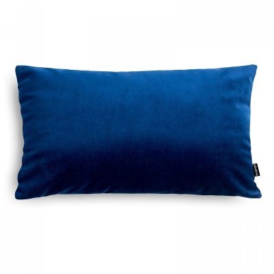 Velvet granatowa poduszka dekoracyjna 50x30