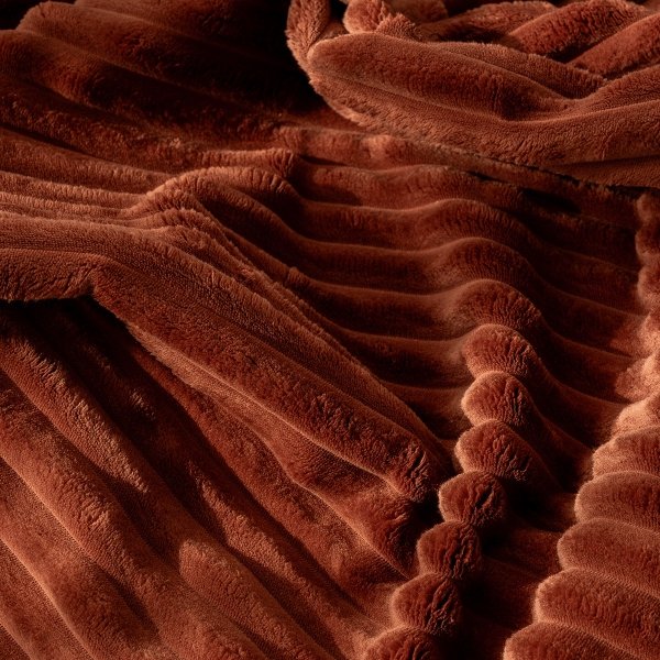 Dekoratives Kissen in Rost, 60x40 cm, Colet.