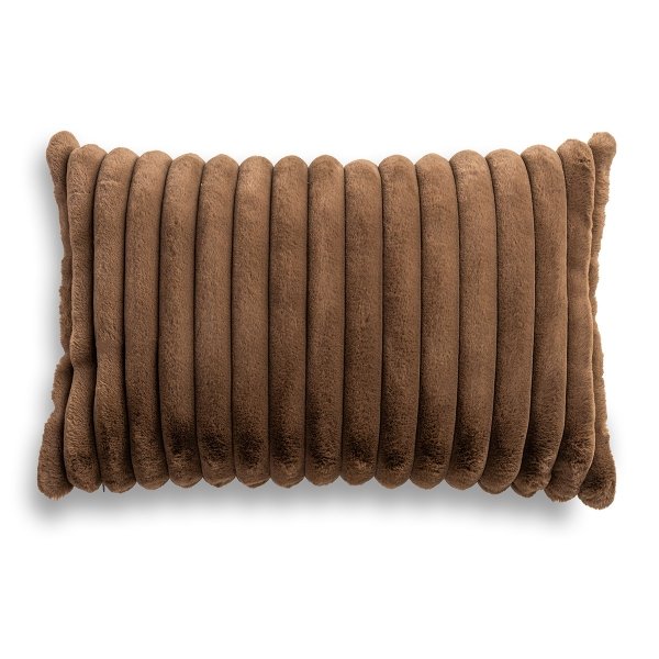 Braunes Schlafzimmer-Set Bunny – 2 Kissen + Tagesdecke.