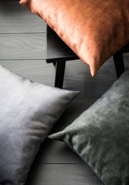 Glossy zielona poduszka dekoracyjna 45x45