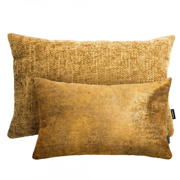 Coco + Stone Gold Decorative Pillow Set