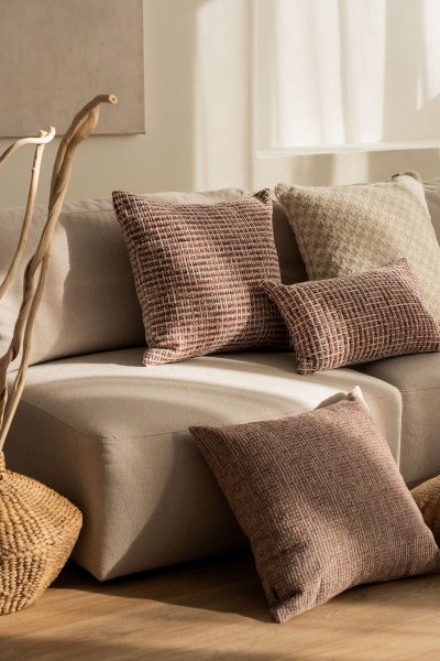 Teli Red Decorative Pillow 50x30