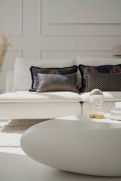 Navy-Gold Decorative Pillow Aurum 50x30