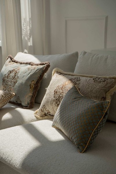 Mint-Gold Decorative Pillow Aurum 60x40