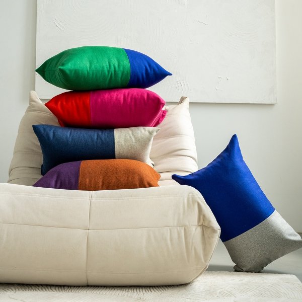 Velvet Vibrant Green Decorative Cushion 45x45