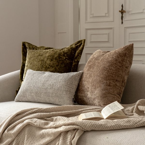 Teli White Decorative Pillow 50x30