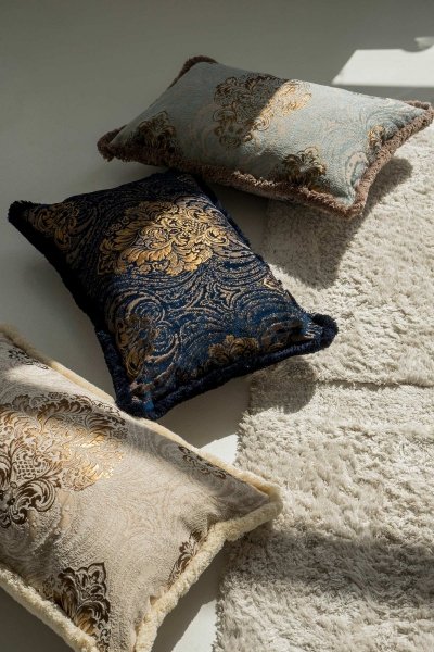 Mint-Gold Decorative Pillow Aurum 60x40