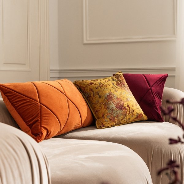 Touch Rust Decorative Pillow 45x45 MOODI