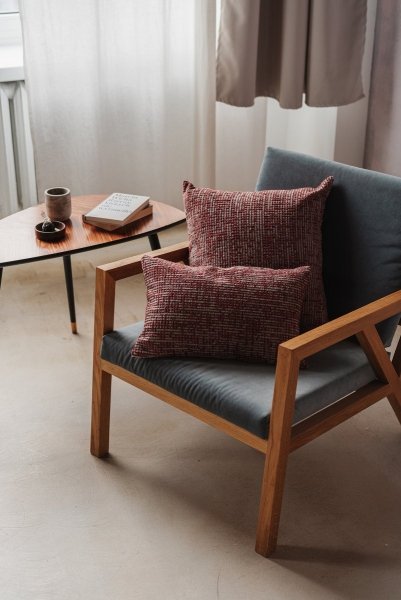 Teli Red Decorative Pillow 50x30
